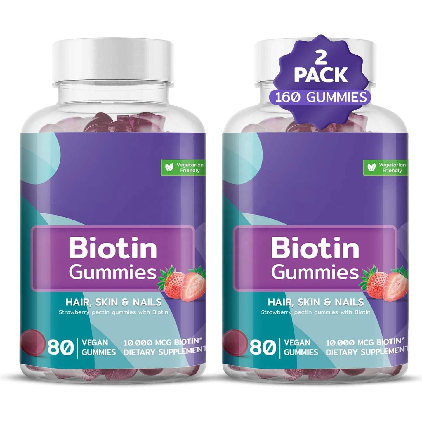 Biotin Gummy Vegan Vitamins gummies