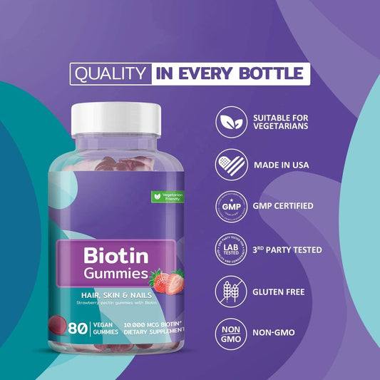 Biotin Gummy Vegan Vitamins gummies